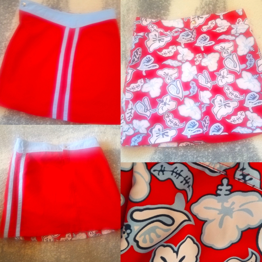 Reversible Swim Skirt / Cover Up sz Medium